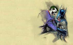 I will color batman like the comic coloring artists do, using a digital medium. Hd Wallpaper Batman Joker Drawing Hd Batman And Joker Illustration Cartoon Comic Wallpaper Flare