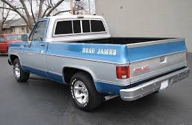 Catalina Blue 1975 Chevy Truck Paint