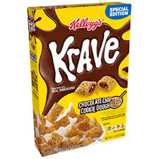 krave chocolate chip cookie dough cereal
