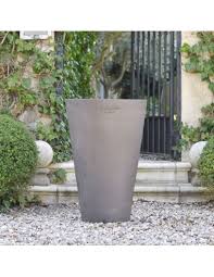 Black Natural Clay Mazagran Garden Pot