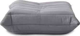 Comfort Style Sofa Ottoman Light Grey