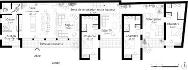 plan maison d hôte design ooreka
