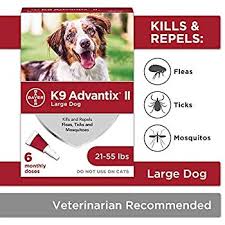 Bayer K9 Advantix Ii Flea Tick And Mosquito Prevention For Large Dogs 21 55 Lbs