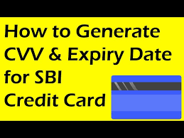 expiry date for sbi credit card