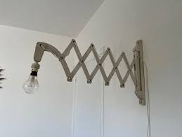 Accordion Or Scissors Wall Lamp In