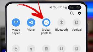 Como activar la opcion de GRABAR PANTALLA en Samsung 2021! - YouTube