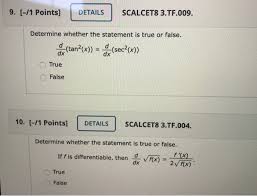 solved determine whether the statement