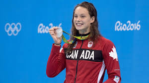 Ledecky had her moment later in the program. Swimmer Penny Oleksiak Went To Bed Clutching Her Medals Ctv News