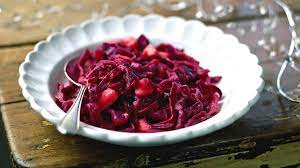 Christmas Red Cabbage Recipe gambar png