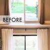 Here is an easy solution to hemming curtains. 1