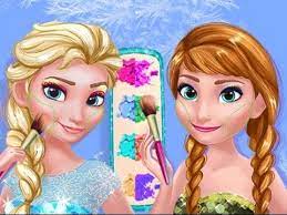 game frozen prom makeup design
