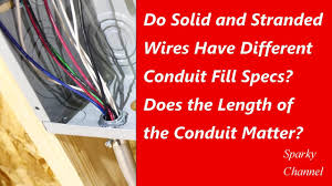 do solid and stranded wires have