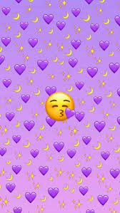 purple emoji background in 2021 emoji
