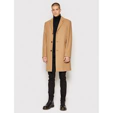 Wool Cashmere Crombie Coat Regular Fit