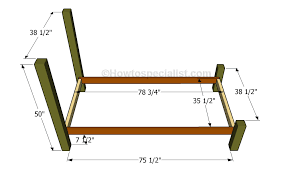 twin size bed frame plans