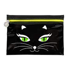 cosmetic bag akademik black cat