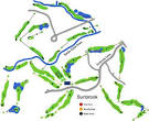 Sunbrook Golf Club - The Pointe & Woodbridge - Layout Map | Course ...