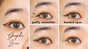 puffy monolids asian hooded eyes