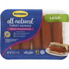 Last updated apr 13, 2021. Butterball Turkey Sausage Lean Sweet Italian Style Shop Fairplay Foods