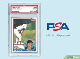 how to get baseball cards graded a