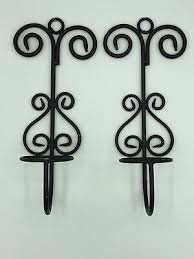 new ay wall sconce black wrought