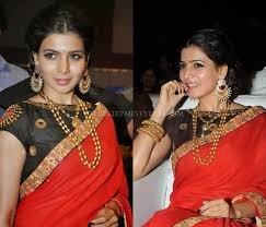 what jewellery to wear with red saree