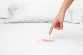 how to remove blood stain on mattress