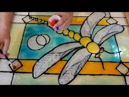 Re Faux Stained Glass Designs