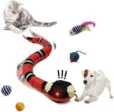 Amazon.com: 5Pcs Snake Cat Toy for Cats, Smart Sensing Snake Rechargeable,  Automatically Sense Obstacles and Escape, Realistic S-Shaped Moving  Electro-Sensing Cat Snake Toy, 4PCS Small Pet Toys Come As Gift : Pet