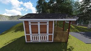 Large Dog House And Shed Plan