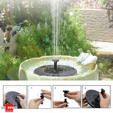 Floating Solar Fountain Pump Water
