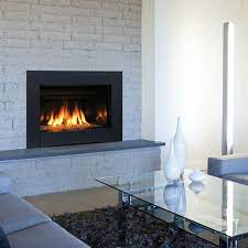 Contemporary Gas Fireplace Inserts By