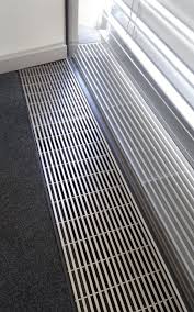 linear stainless steel trench heating