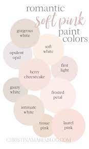 Pink Paint Colors Glam Decor
