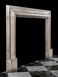 Romanesque Marble Fireplace Model