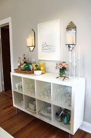 Ikea Expedit As Home Bar Use The 4 Not