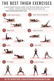 thigh exercises for tigher toned inner