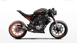 the first ktm duke cafe racer 200 by