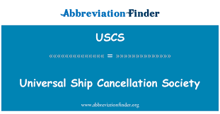 Thu, aug 12, 2021, 3:46pm edt Uscs Definition Universal Ship Cancellation Society Abbreviation Finder
