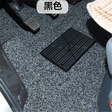 1pc waterproof black rubber car floor