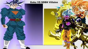 Dodoria's scouter displays three power levels &nbsp the power level (戦闘力, sentō ryoku; Goku Vs All Sdbh Villains Power Levels Goku Vs Goku Villain