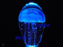 murano glass jellyfish glow in the dark