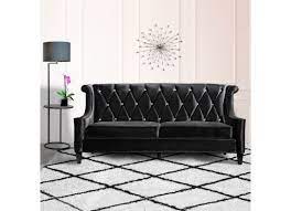 Armen Living Barrister Sofa In Black