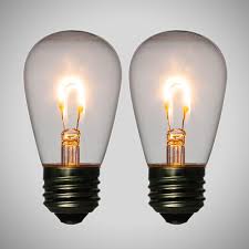 Led Filament Light Bulb S14 Vintage Look Energy Saving E26 Base 0 5 Watts 2 Pack From Paperlanternstore At The Best Bulk Wholesale Prices
