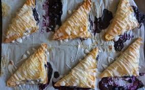 Phyllo dough desserts / napoleon dessert with caramel mascarpone fillingfrosting and fettuccine. Blueberry Phyllo Turnovers Vegan Gluten Free One Green Planet