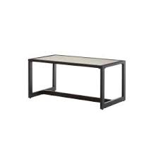 Shop online & make your house a home today! Solaste Patio Furniture Metal Coffee Table Dark Grey All Weather Aluminum Garden Outdoor Contemporary Rectangle Table With Metal Frame Patio Lawn Garden Tables Sostulsa Com