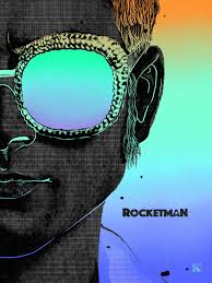 Beautiful man of galaxy poster metal poster created by zeinius store. Rocketman Posterspy