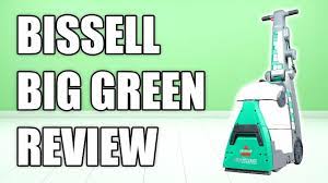 bissell big green carpet cleaner review