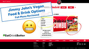 jimmy john s vegan food drinks 2023