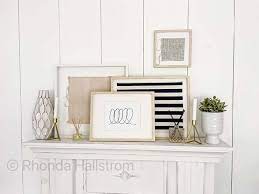 mantel decorating ideas for everyday